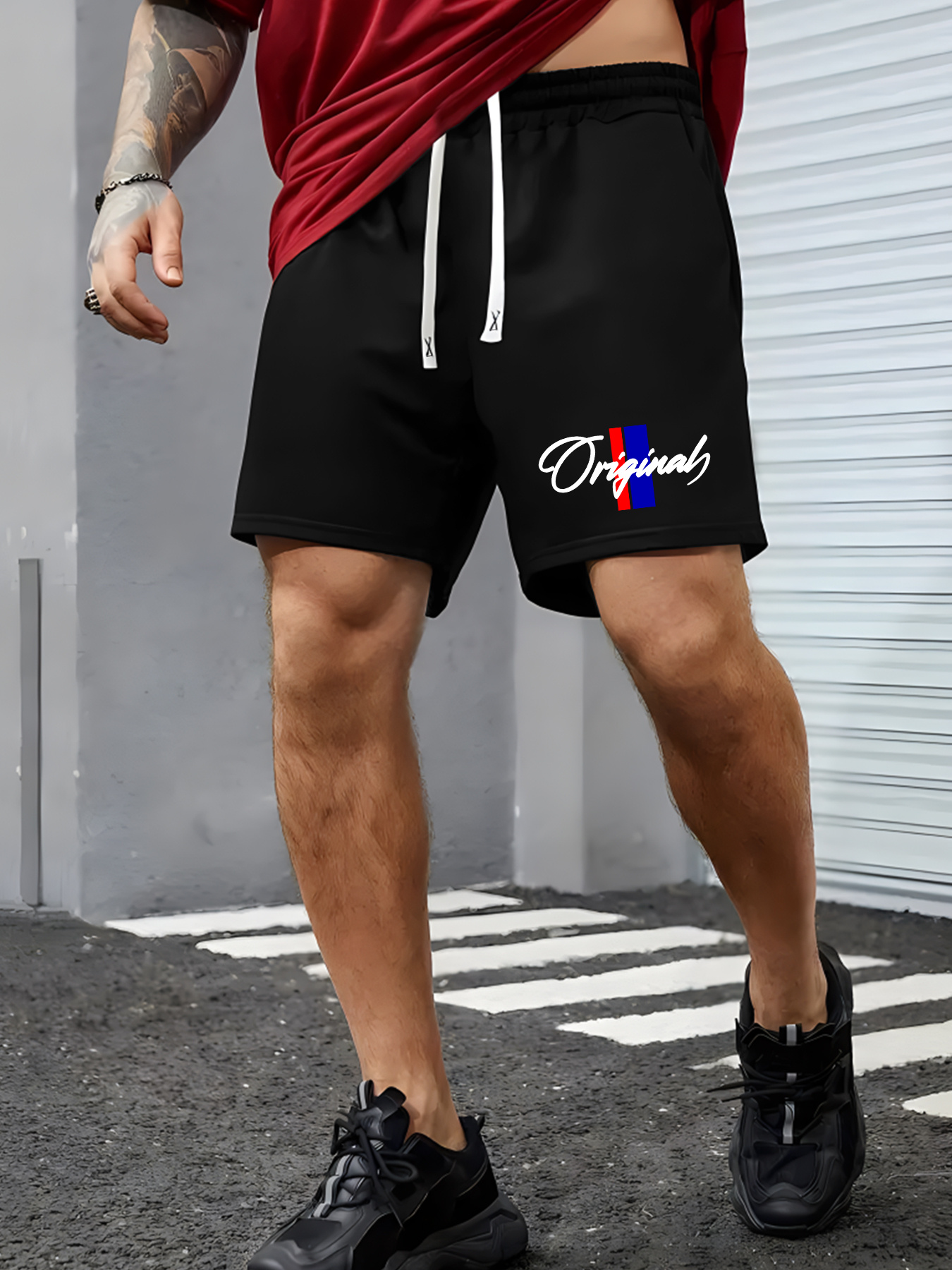 Pantalón Corto Short Deportivo Hombre Shein Shorts Deportivos De