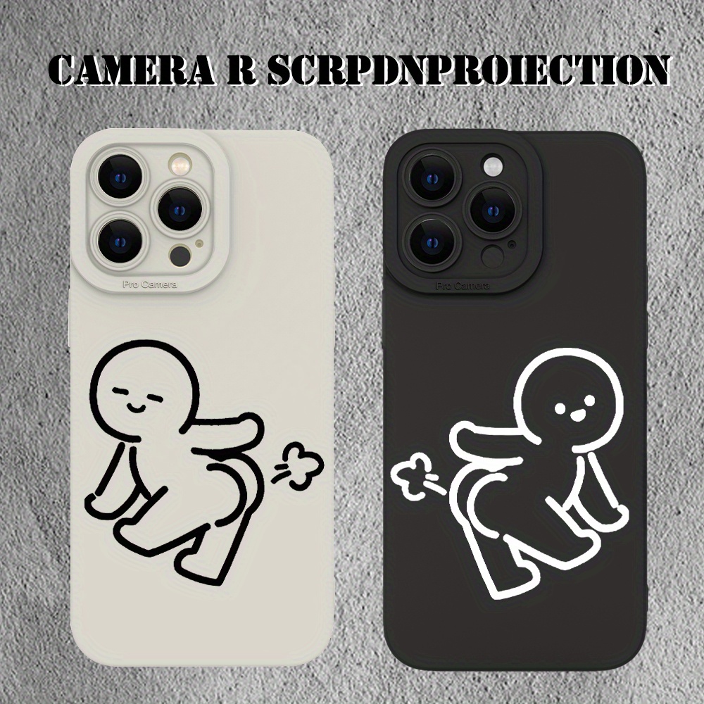 

Creative Simple Funny Beautiful Pattern Couple Mobile Phone Case For Men And Women Suitable For Iphone 15 14 11 Xs Xr X 7 8 Plus Pro To Give , Family, Boyfriend, Girlfriend