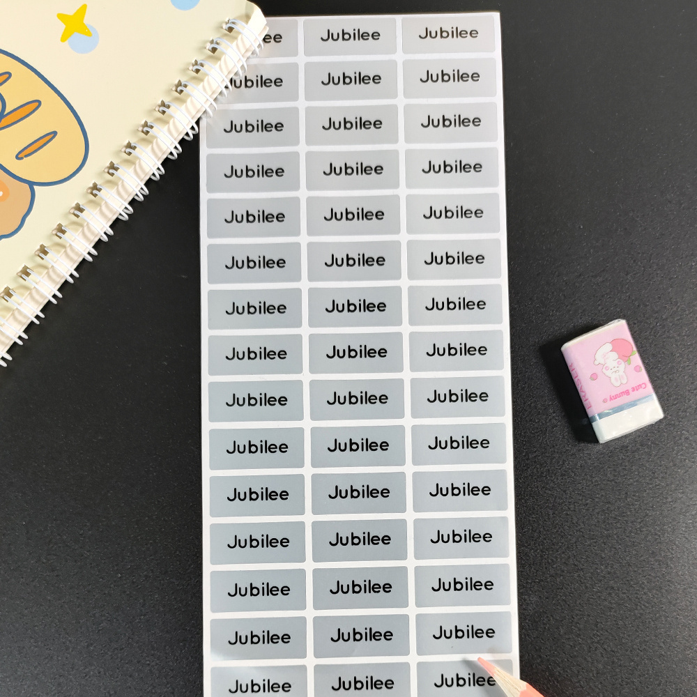 

Custom Waterproof Name Stickers For Kids - Personalized Labels For School Supplies & Water Bottles, Durable Mixed Color, 60/120/180/240pcs Options