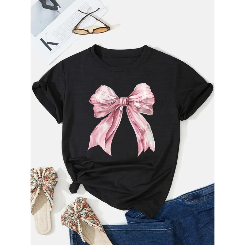 

Neck T-shirt, Casual Short Sleeve T-shirt For , Women's Clothing