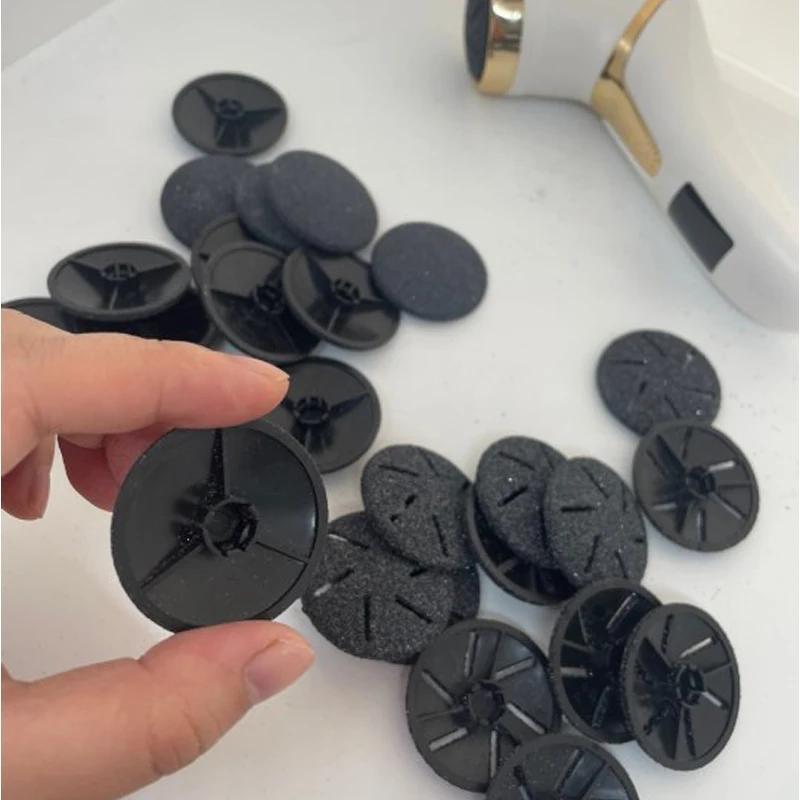 Niskoalergeni, pogodni za kožu: Zamenjivi valjci za uklanjanje - Izdržljivi grubi i fini pijesak za bezbolnu piling, alat za negu stopala i ruku sa plastičnim glavama valjaka, idealan za kožu (povoljno)