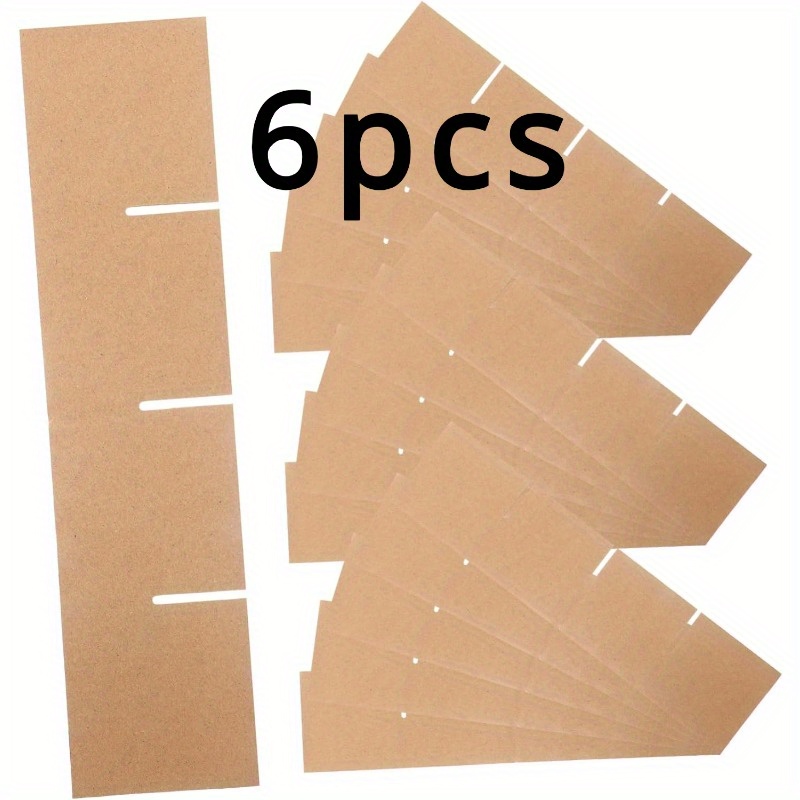 

6 Pcs Cardboard Box Dividers Kit: Prevent In Shipping And Storage