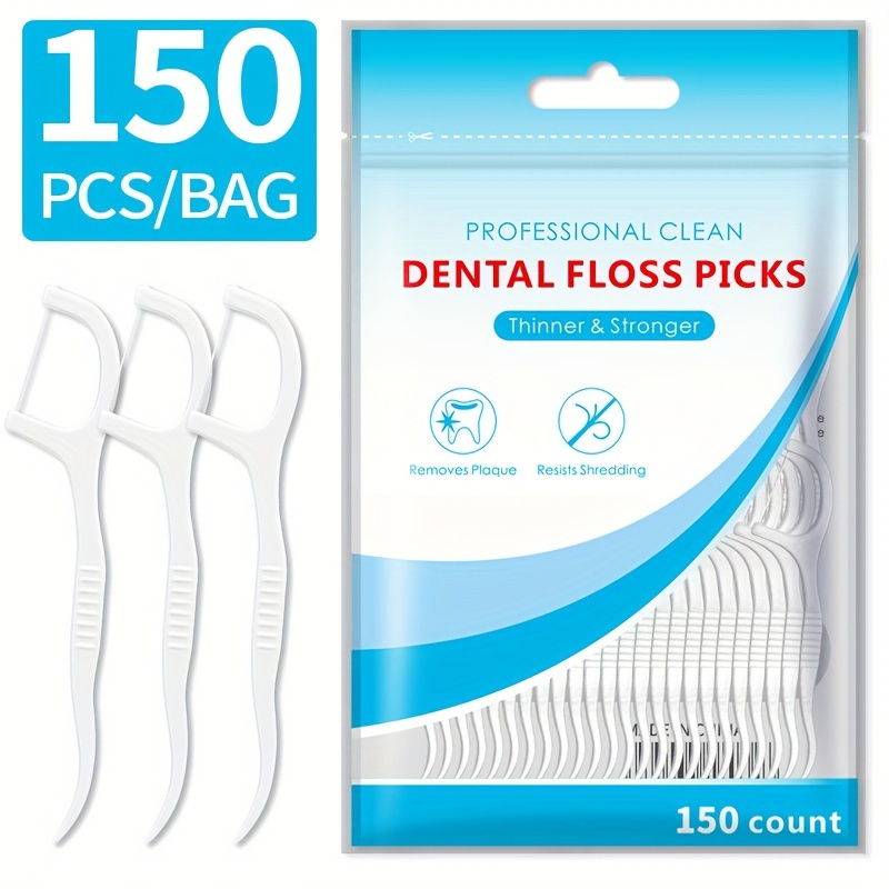 Cleaning Floss + Floss Storage Box Promote Daily Oral Care - Temu