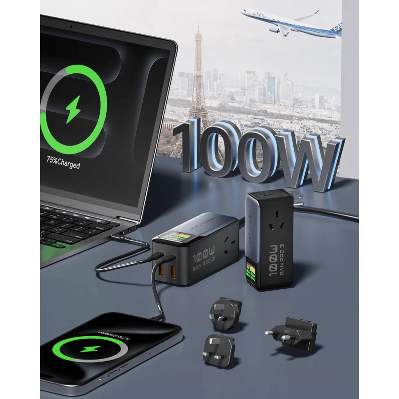 The Ceptics World International Travel Plug Adapter
