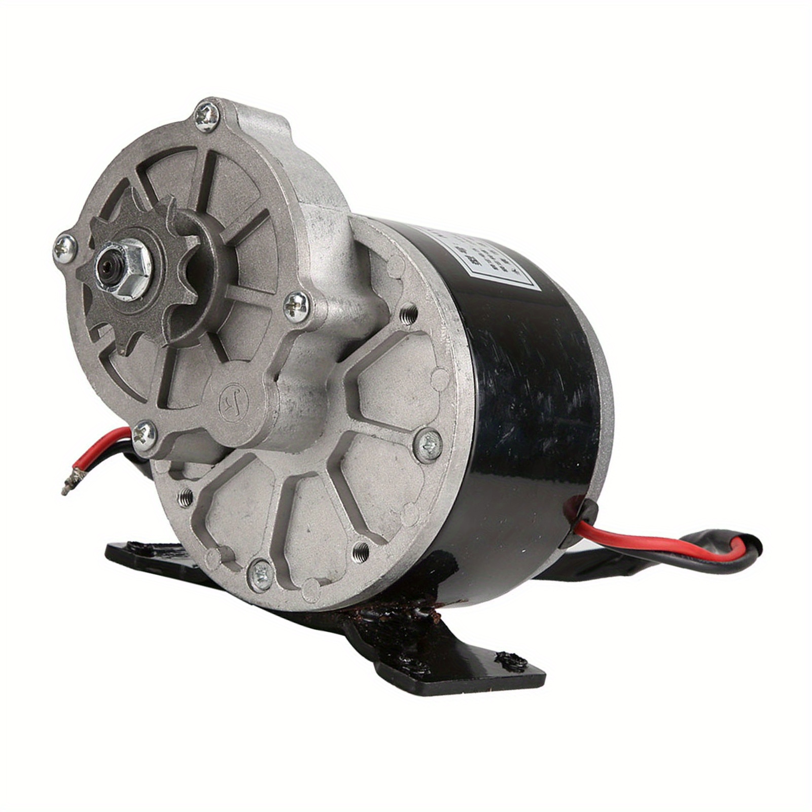 

12v 250w Gear Reduction Motor With 9 Tooth Sprocket Brushed Dc Motors Reductor For E‑bike Scooter