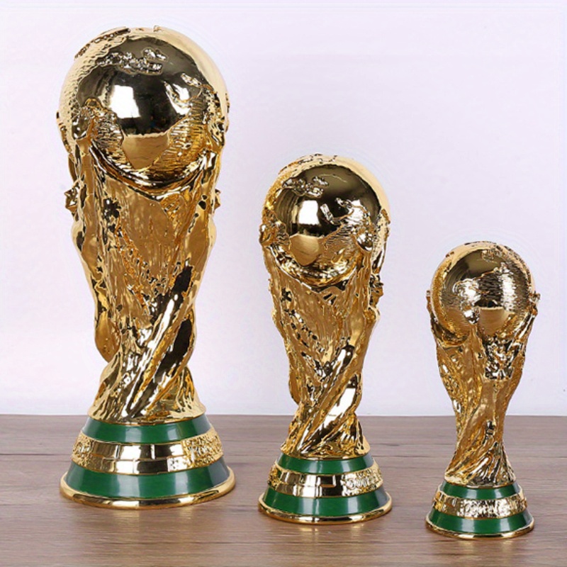 

Versatile Plastic Soccer Trophy Statue - Perfect For Indoor/outdoor Decor, No Power Needed