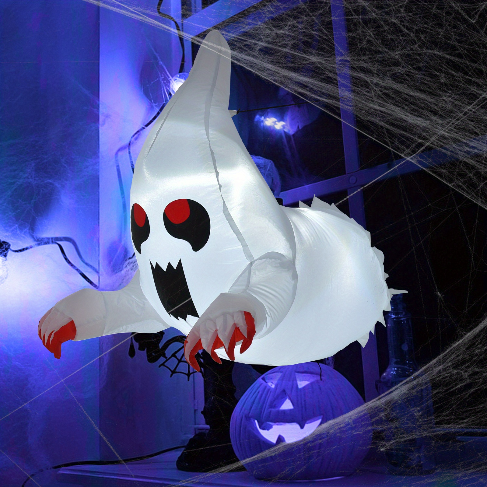 

Safstar 3.3' Halloween Inflatable Ghost Blow Up Flying Halloween Decoration For Party