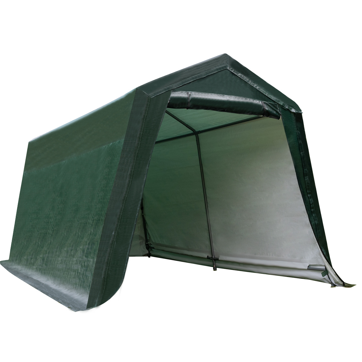 

Lifezeal 10'x10' Patio Tent Carport Storage Shelter Shed Car Canopy Heavy Duty Green