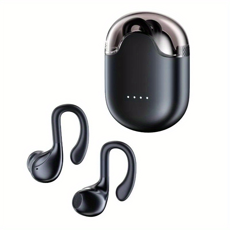 wireless ear hook headphones noise cancelling microphone Temu