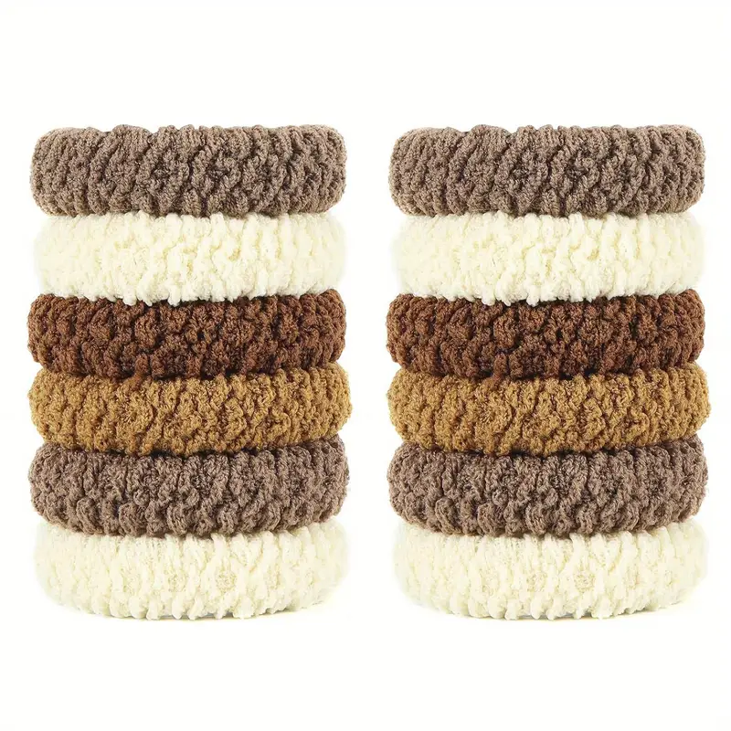 FAT HAIR TIE THIN CHOCOLATE BROWN FAT HAIR TIE THIN CHOCOLATE BROWN