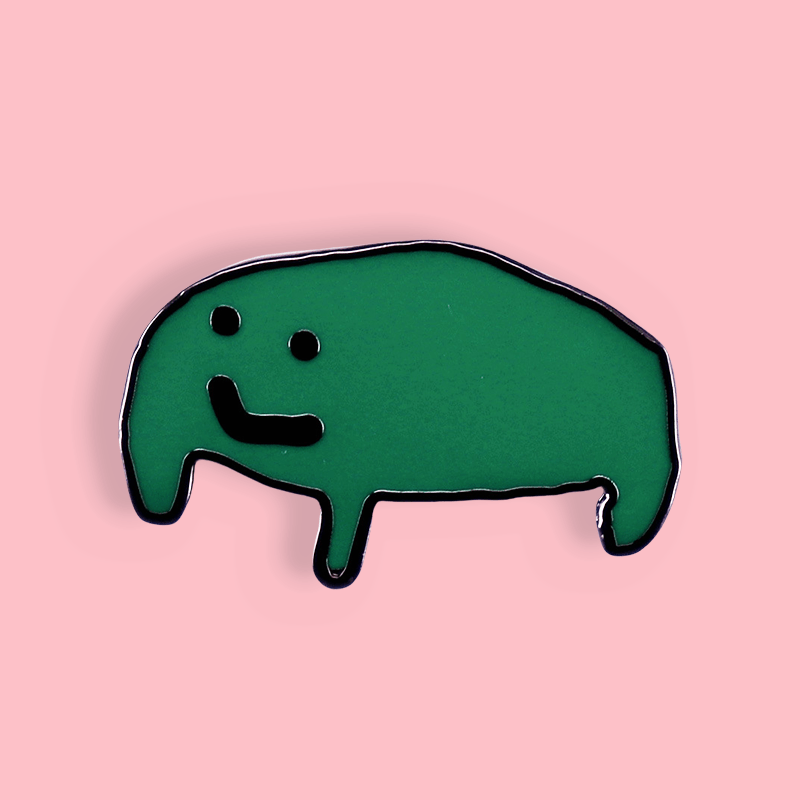 

Sad Enamel Pin - Brooch, - Alloy For &