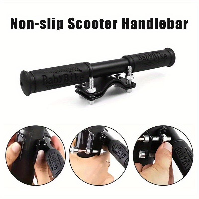 

M365 Scooter & Bicycle Handlebar Grip - Non-slip, Steel+rubber, 9.06in - Essential For