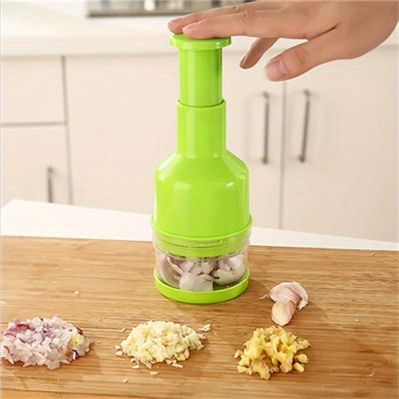 mini rechargeable electric food processor manual chopping mashing tool for garlic vegetables meat durable plastic kitchen gadget with easy   meat grinder vegetable chopper sleek kitchenware   material Product details 1