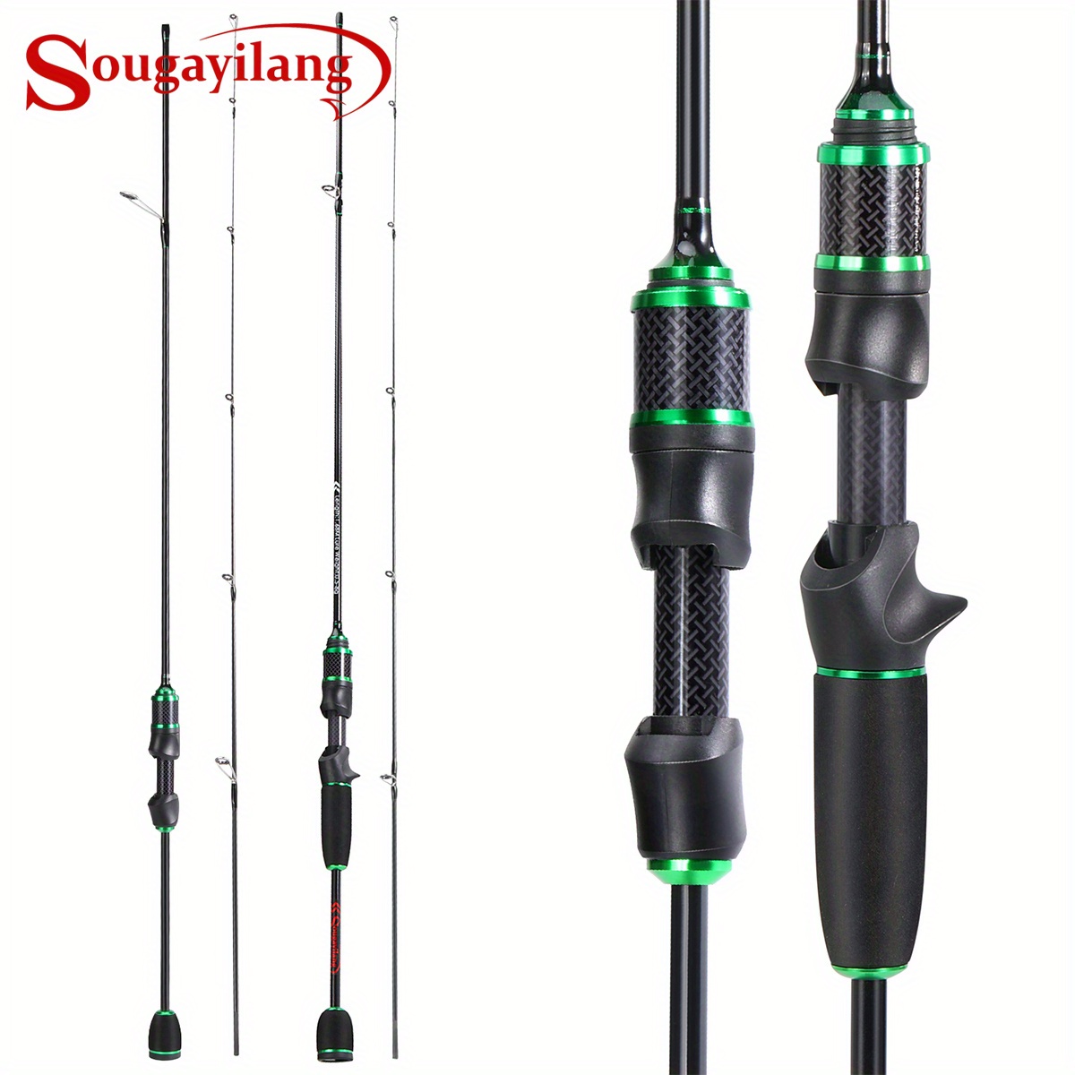 

Sougayilang - 2- Rod - For & Casting, For Lures 0.5-8g