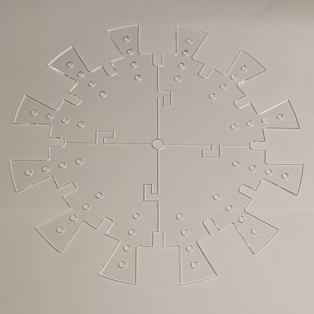 

Clock Face Stencil With - Plastic, Resin & Wallpaper Projects