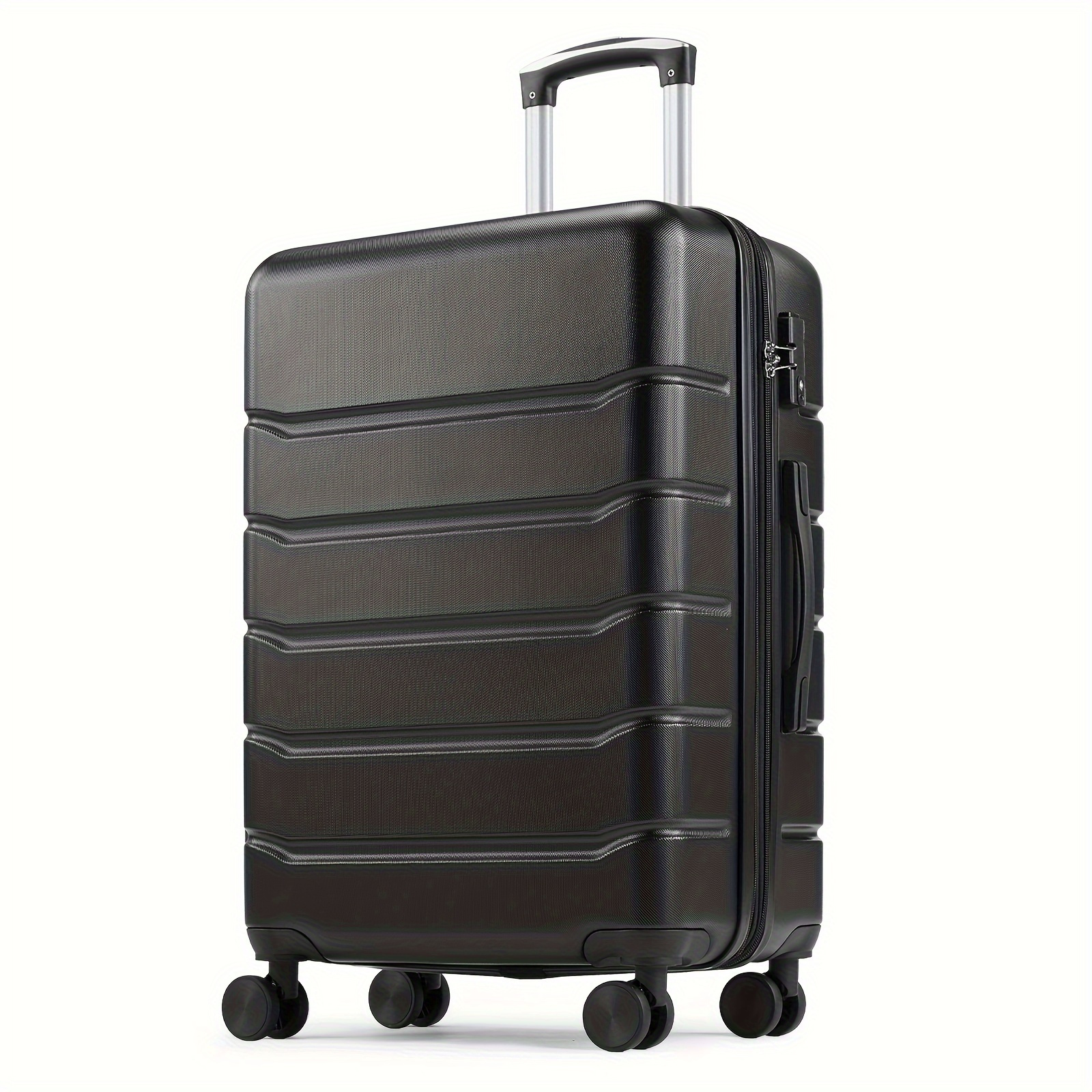 

Hardside Spinner Luggage With 4 Double Wheels, Expandable Bag With Tsa Lock, Lightweight Roller Suitcase, Hard Shell Travel Bag