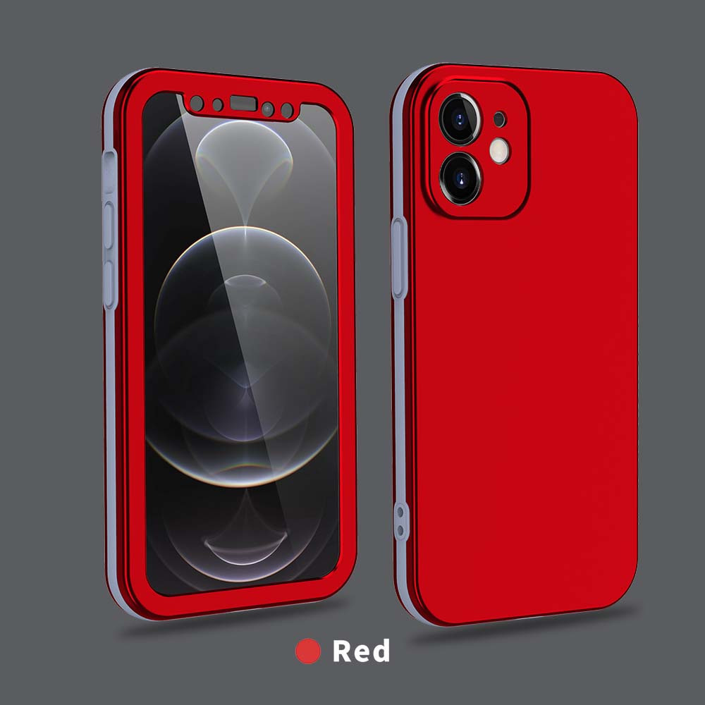 

360° All-protective Mobile Phone Case Shockproof And Drop-proof Tpu&pc Case For Iphone 15 14 13 12 11 Xs Xr X 7 8 Mini Plus Pro Max Se