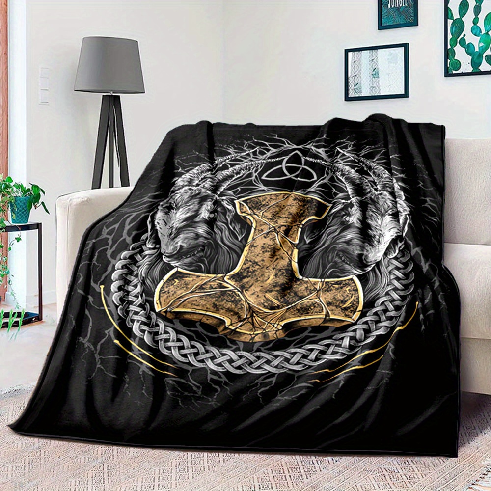 

1pc Blanket - , , Polyester For , , Sofa, , Car, Camping, , All- Decor, Size (≥1.8m , ≥2.16m² Area), ,