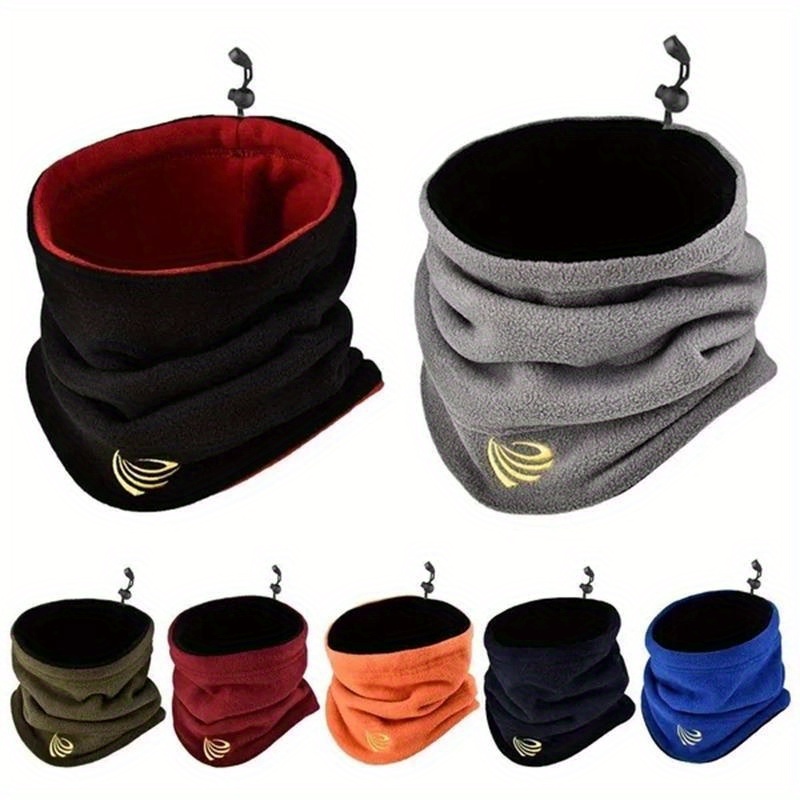 

1pc Knitted Polyester Gaiter - Fleece Ski For , Camping, Cycling, -