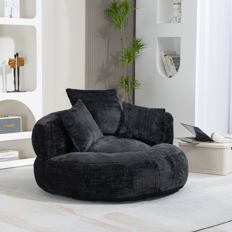 

Bean Bag Chair Lazy Sofa Lounger High Back Bean Bag Chair Couch Fit For Office