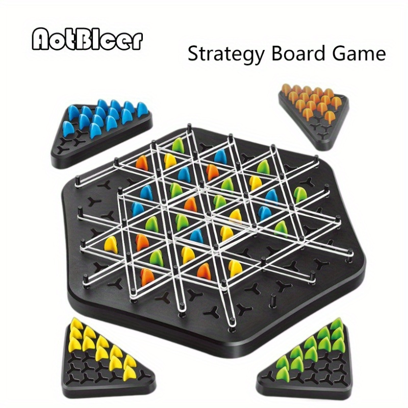 

Aotblcer Family Fun Chess: Strategy Board Game For Kids Ages 3-6 - Enhances Logic & Critical Thinking, Durable Abs Material Chess Set For Kids
