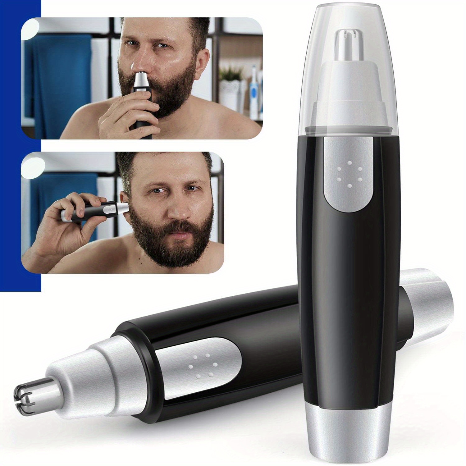 

Nose Hair Trimmer For Men Electric Ear And Nose Hair Eyebrow Beard