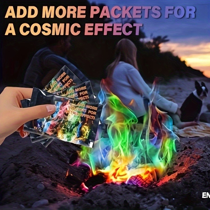 

Magic Campfire Color Changing Pack Fire Pit, Fire Color Pack, Magic Color Fire Pack, Campfire Color Changing Pack, Campfire Color Flame Pack Are Suitable For Camping, Parties, Holiday Celebrations