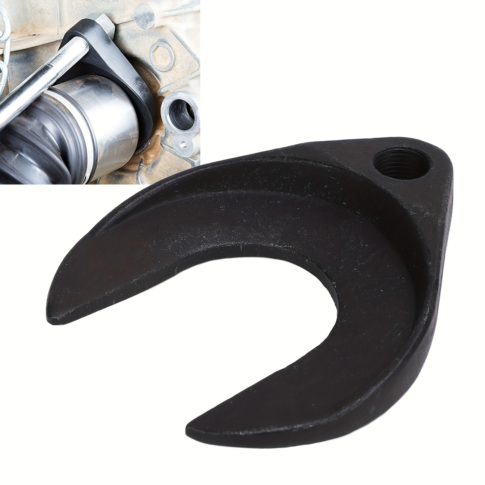 

48mm Cv Joint Boot Removal Tool - Carbon Steel, Universal Fit For Most Vehicles, Compatible With Sliding Hammer, Easy Front Wheel Drive Disassembly