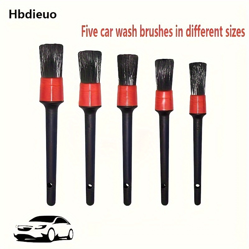 

5pcs Car Set - Kit Attachments For Efficient Washing And Cleaning