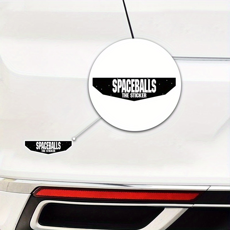 

Spaceball Stickers - Waterproof Car, Laptop, And Wall Stickers - Vinyl Material - Durable Adhesive - Irregular Shapes - Cartoon Patterns - One-time Use - Suitable For Plastic Surfaces