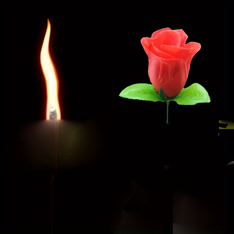 magic trick rose to fire wand enchanting performance illusion for stage party special occasions durable prop for magicians ideal for bridal holiday events suitable for ages 14 up details 0