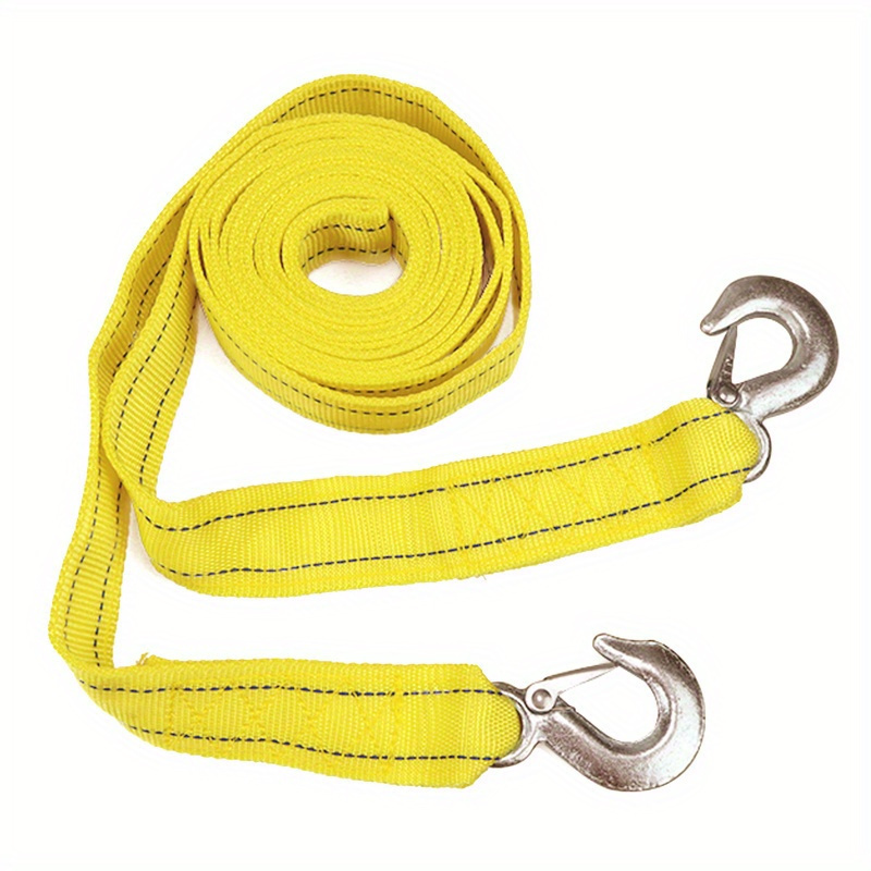 

5 Ton Nylon Tow Strap: Secure & Durable Vehicle Recovery Solution With Storage Bag For Universal Emergency Use