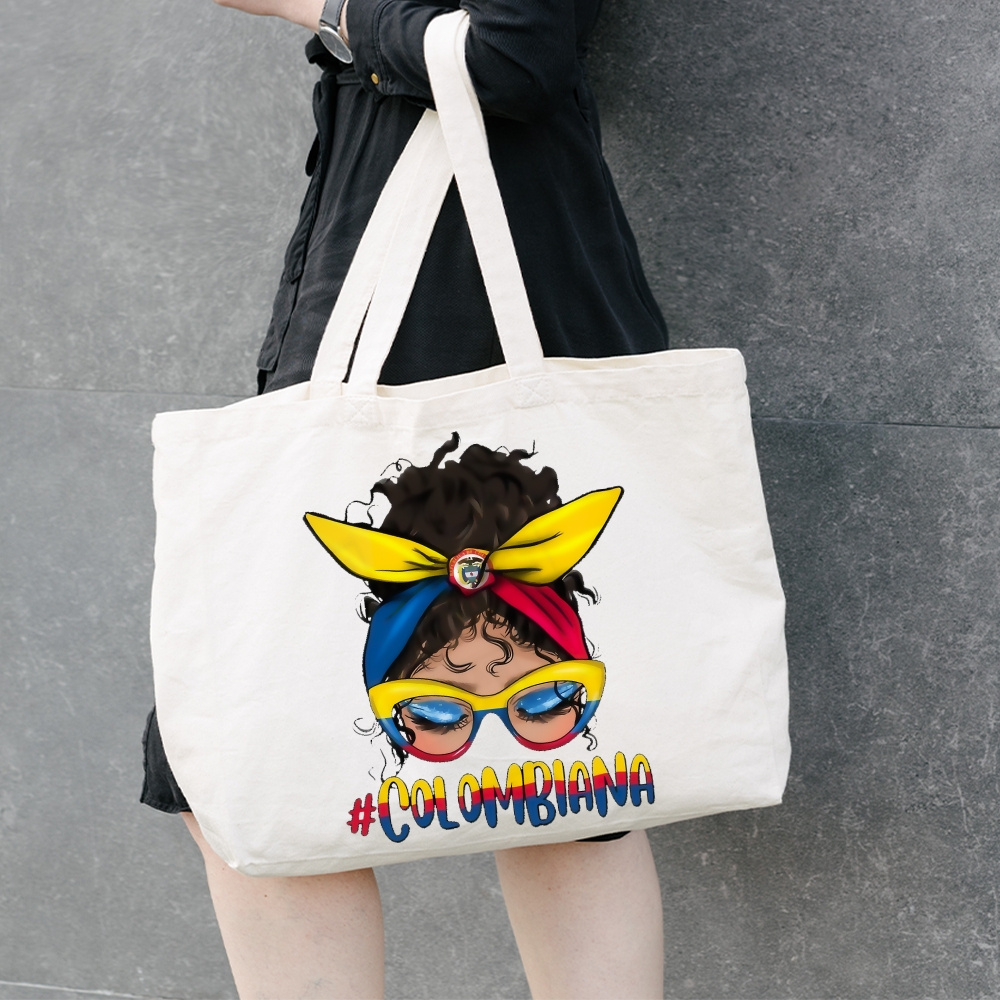 

Colombia Day, Tote Bag For Women, Printed For , , Travelling, Shopping