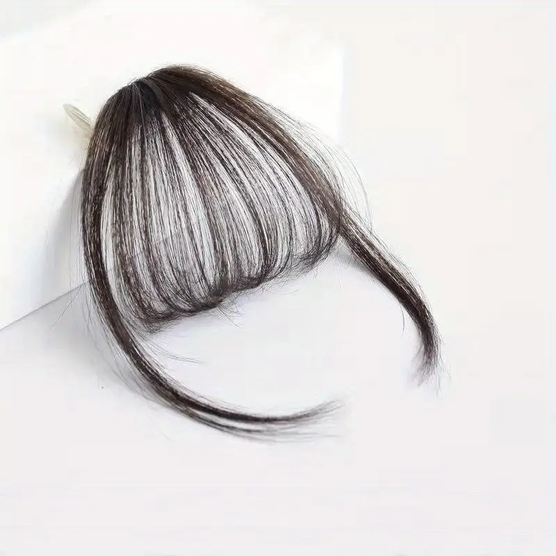 spring summer air bangs seamless wigs light thin bangs natural invisible seamless bangs for women with bangs cute sweet wig accessories for daily details 4