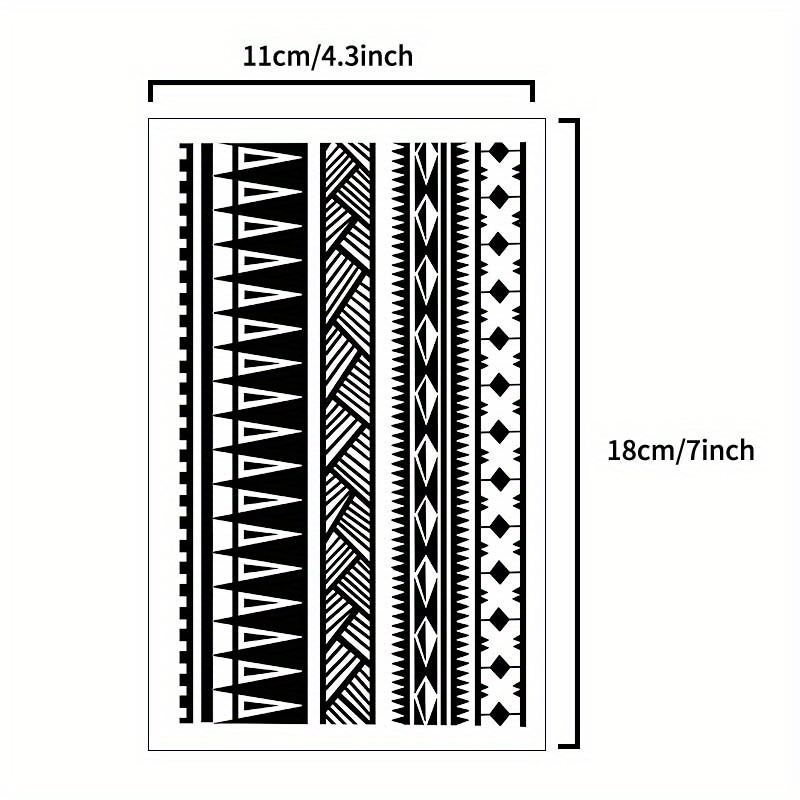 TENBLANK タオル タトゥーシール リストバンド WRISTBAND