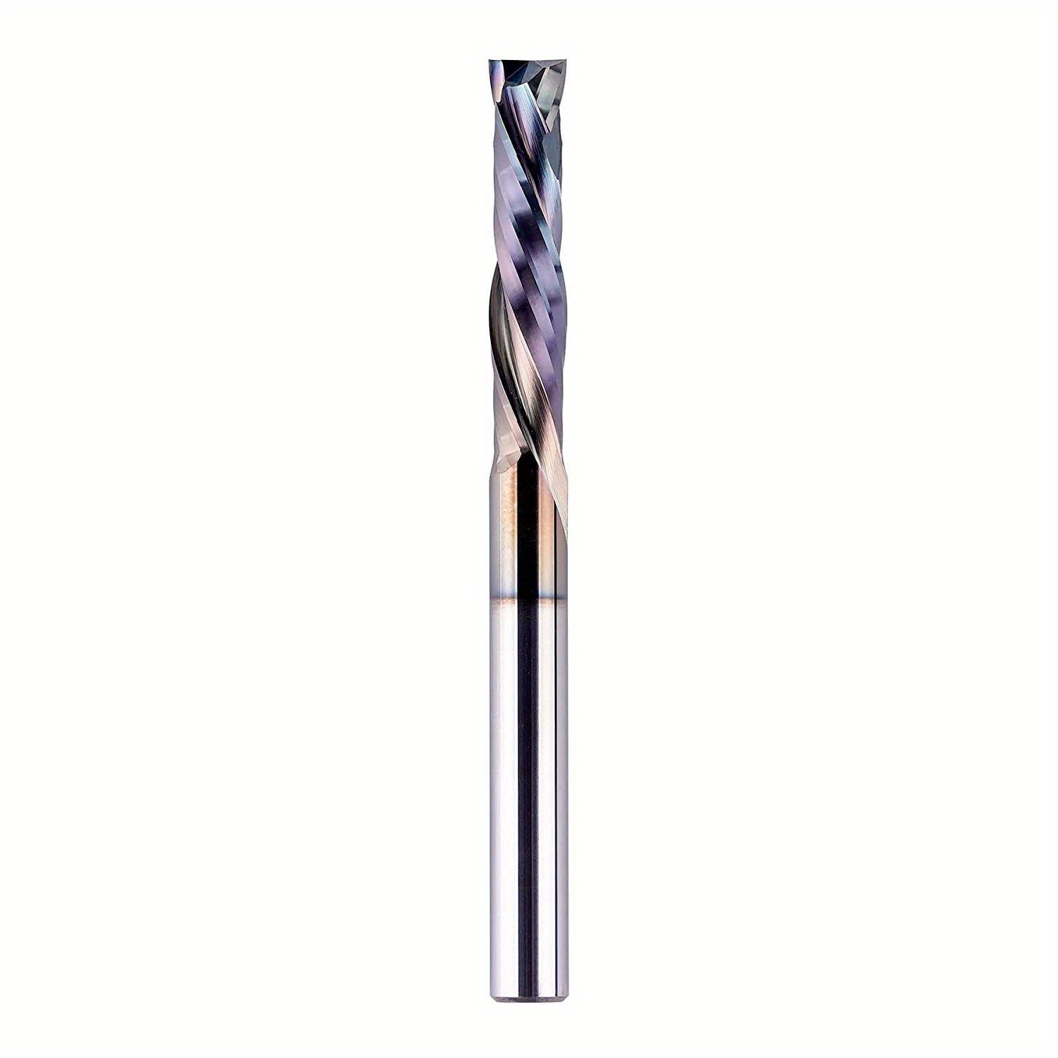 

Spetool W02011 Spe- Coated Sc Spiral 1/4" 1/4" Shank X 1-1/4" Cutting Length X 3" Extra Long 2 Flute Router Bit