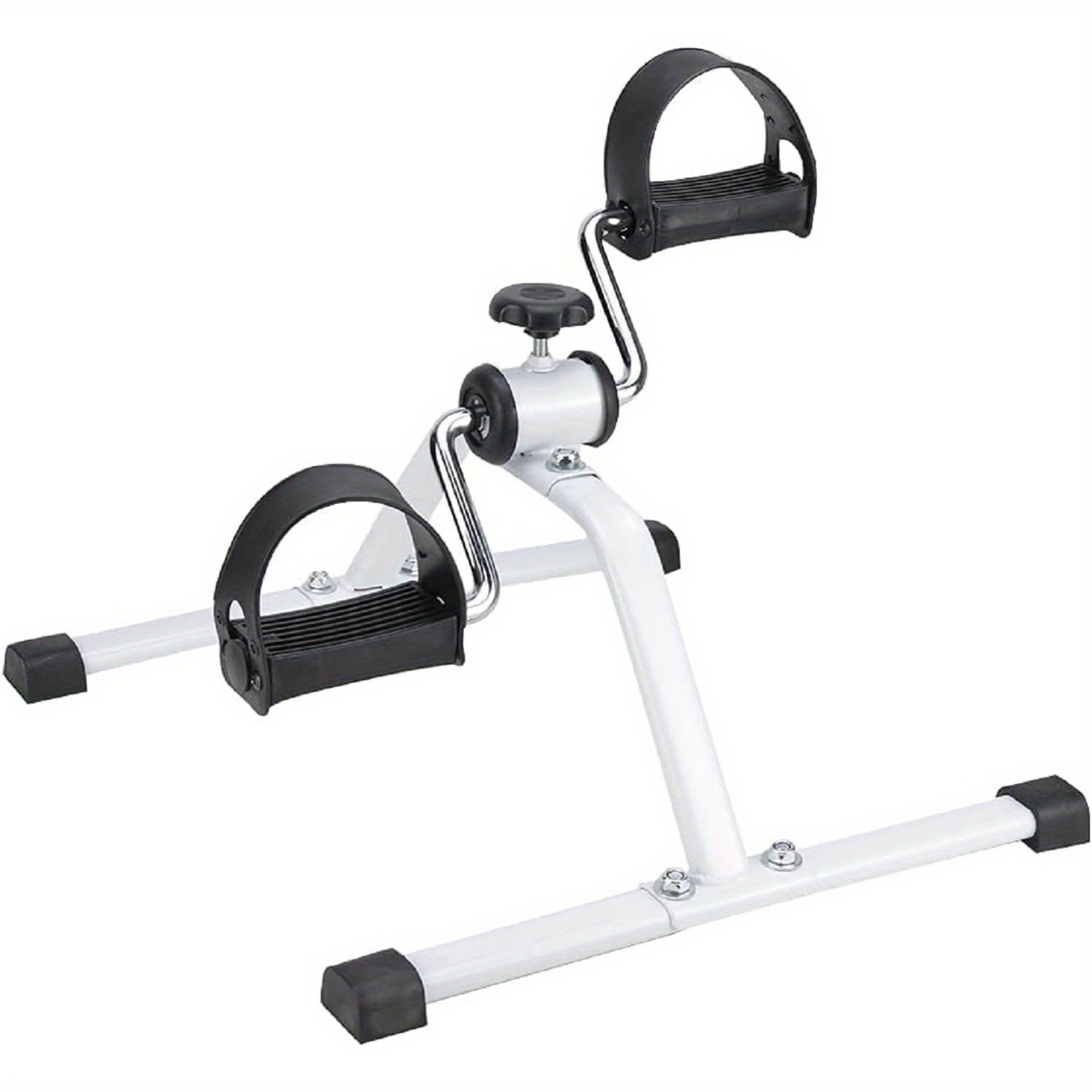 TEMU Pedal Exerciser 48x41x30cm Adjustable Resistance Mini Exercise Bikes Hand-arm And Leg Exerciser For Home Fitness Gym