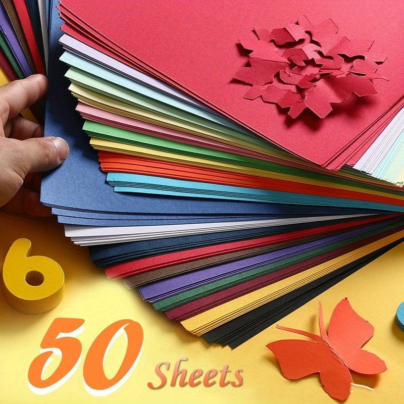 

Color Hard Cardboard Thick Handmade Paper Thick Colored Paper A4 Paper Cutting Students Diy Making Hard A4 Paper