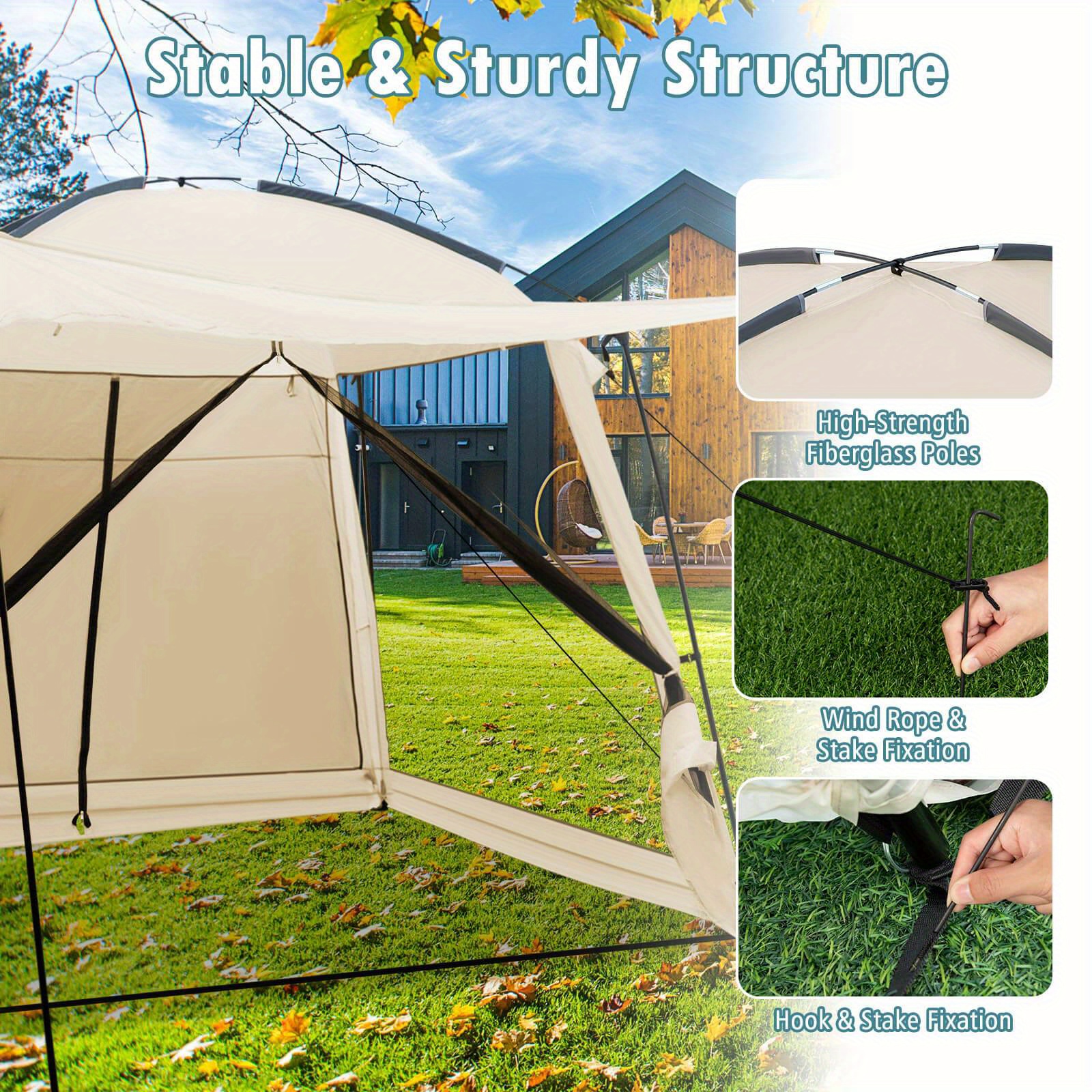 テント・タープ Oasis Screen Tarp & Standard Dome IV 300 Coleman Oasis Screen Review By D4Camper 3 - YouTube