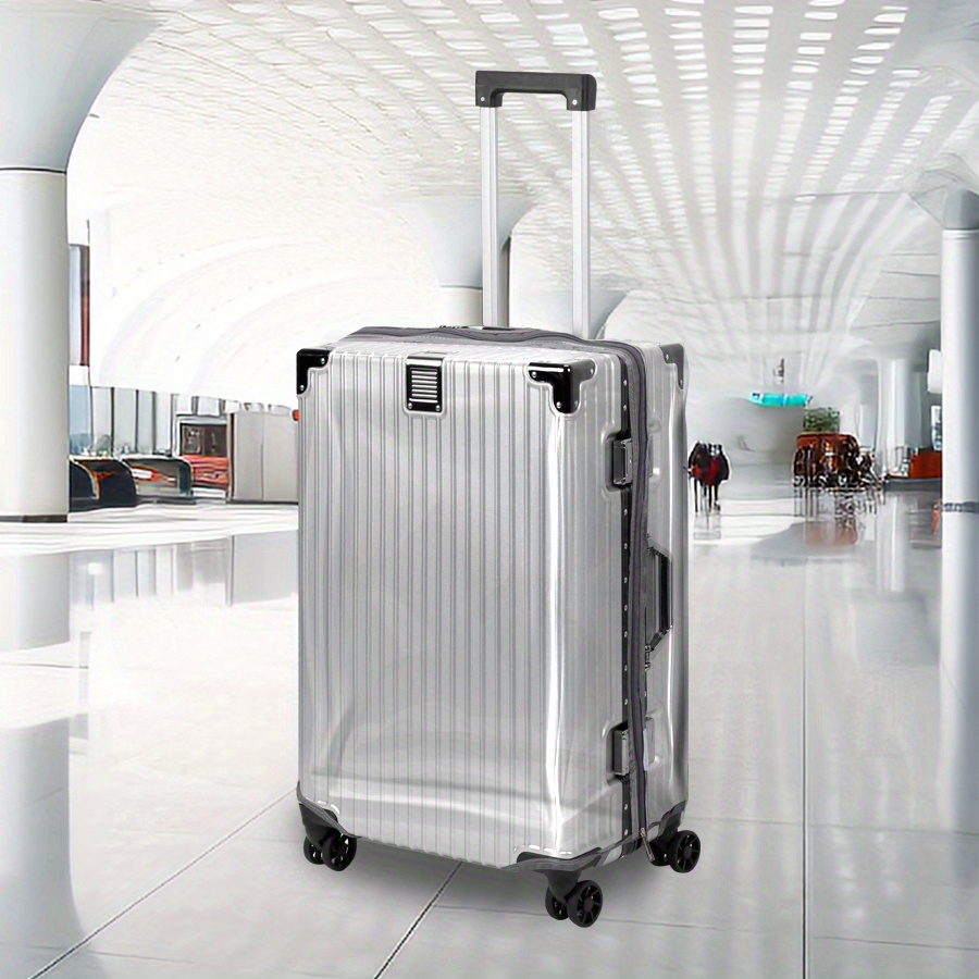 

Clear Pvc Travel Luggage Protector - And Foldable - Suitable For All Luggage Sizes