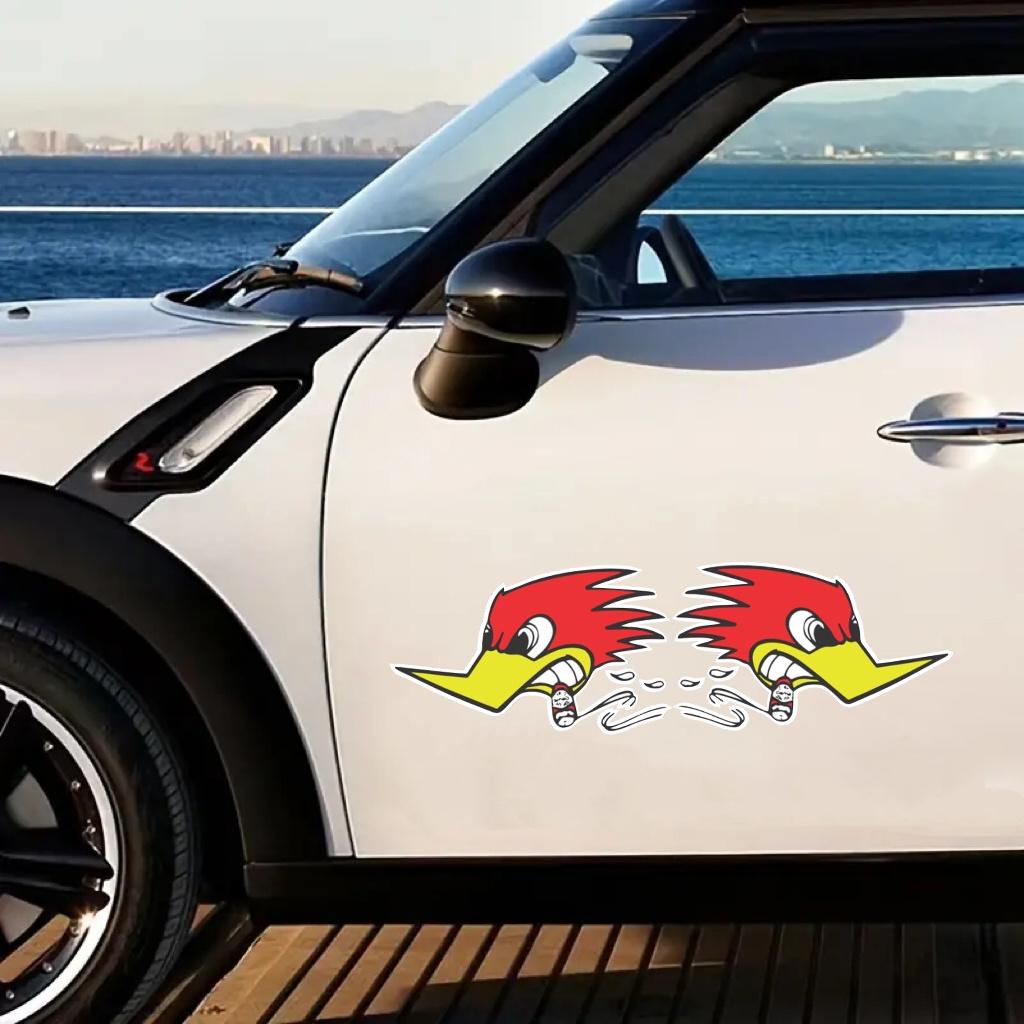 Hotrod Birds Decals Sticker - UK