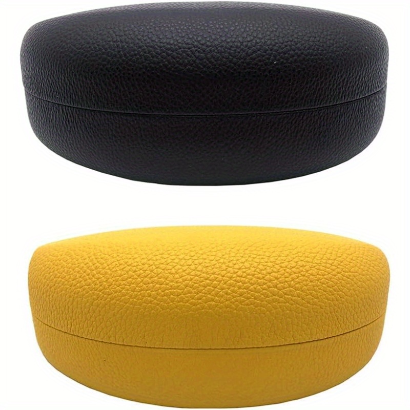 2 Pack Large Hard Shell Fashion Glasses Case, Protective Case For Fashion Glasses And Eyeglasses