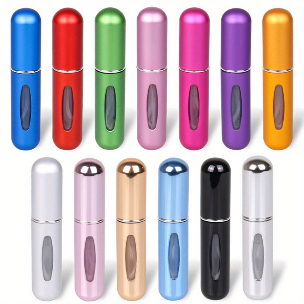 

10pcs 5ml Portable Mini Refillable Perfume Bottle Spray Scent Pump Empty Cosmetic Container Atomizer Bottle Travel