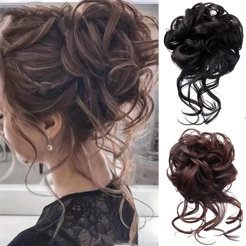 

Hairpiece For Women - , Fluffy Synthetic Ponytail Tendrils, Updo