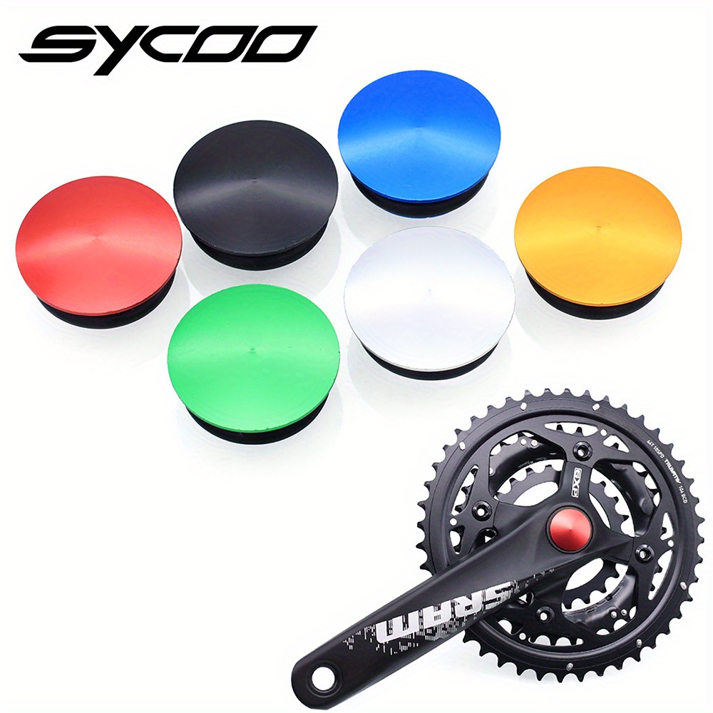 

Xt Bike Integrated Chainring Dust Cover - Cnc Aluminum Alloy Bb Axle & Protector, Mixed Colors