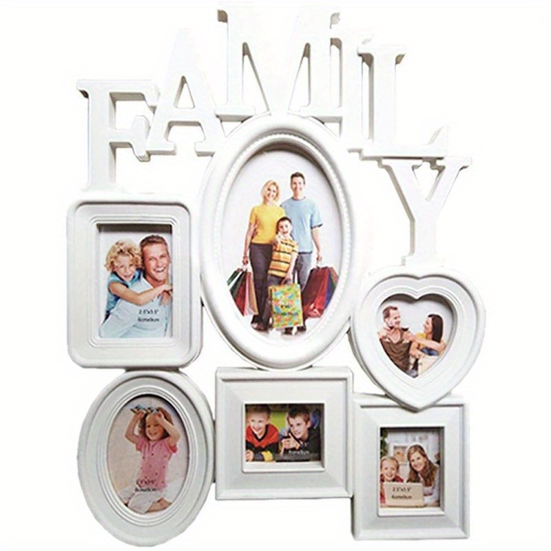 

Wall Hanging Family Photo Frames Wall Mount Photo Frame Home Room Ornament For Bedroom Living Room Home Decor