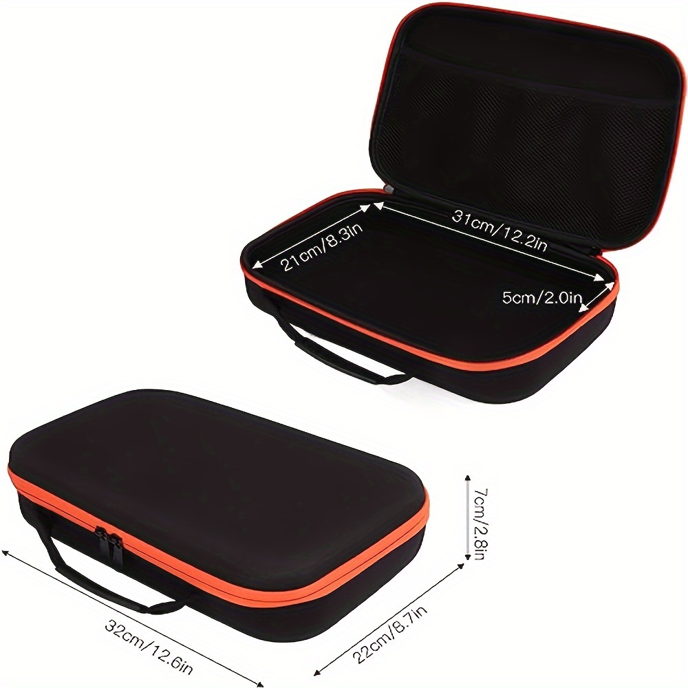 TEMU Borsa per Attrezzi, Borsa per Trapano Elettrico, Borsa per Smerigliatrice Elettrica, Borsa per Accessori Smerigliatrice Elettrica, Borsa in