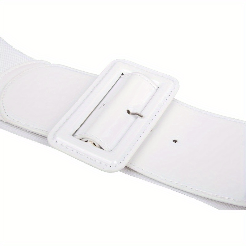 womens elastic stretch vintage waist belt woven - Temu display picture 3