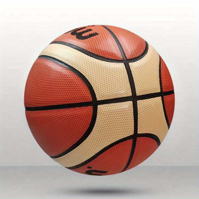 

1pc, No. 7 Sports Basketball, High Elastic Wear-resistant And Durable Basketball, Suitable For Indoor And Cement Ground Competition And Training