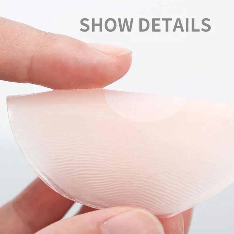12pcs Silicone Nipple Covers, Reusable Breast Petals Lift Invisible Bras Pasties, Bra Padding Sticker Patches, Adhesive Pads for Women, Fashion Accessories | Seamless Design | Reusable Covers